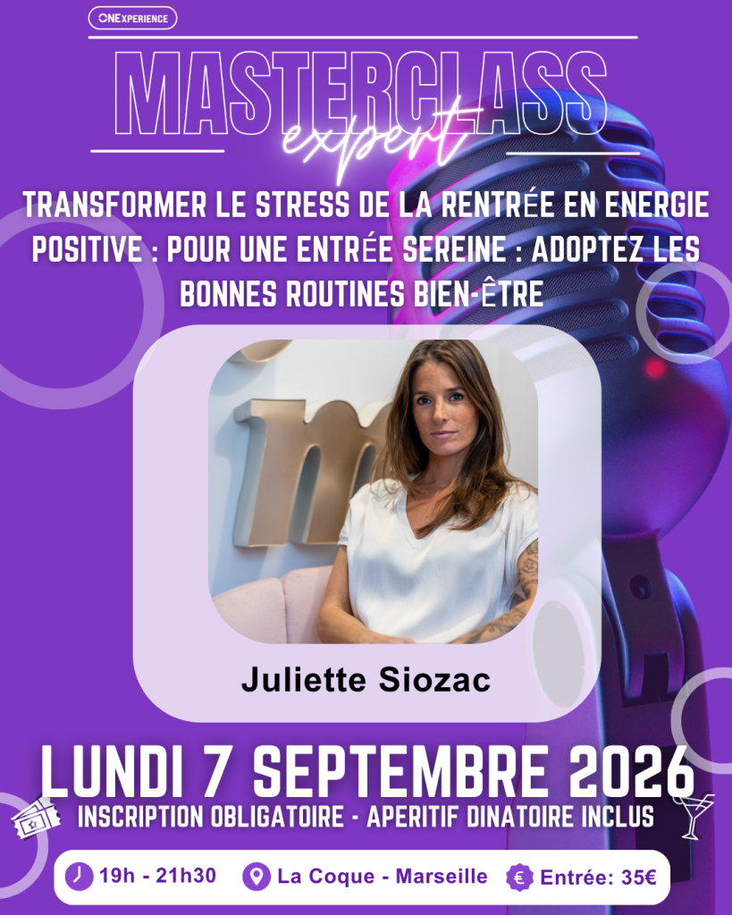 MASTERCLASS – Juliette Siozac 2026